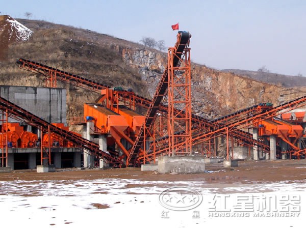 新型建筑垃圾綜合處理生產線